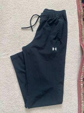 Under Armour Black Drawstring Performance Pants
